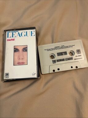 The Human LEAGUE “Dare" Cassette Tape - White